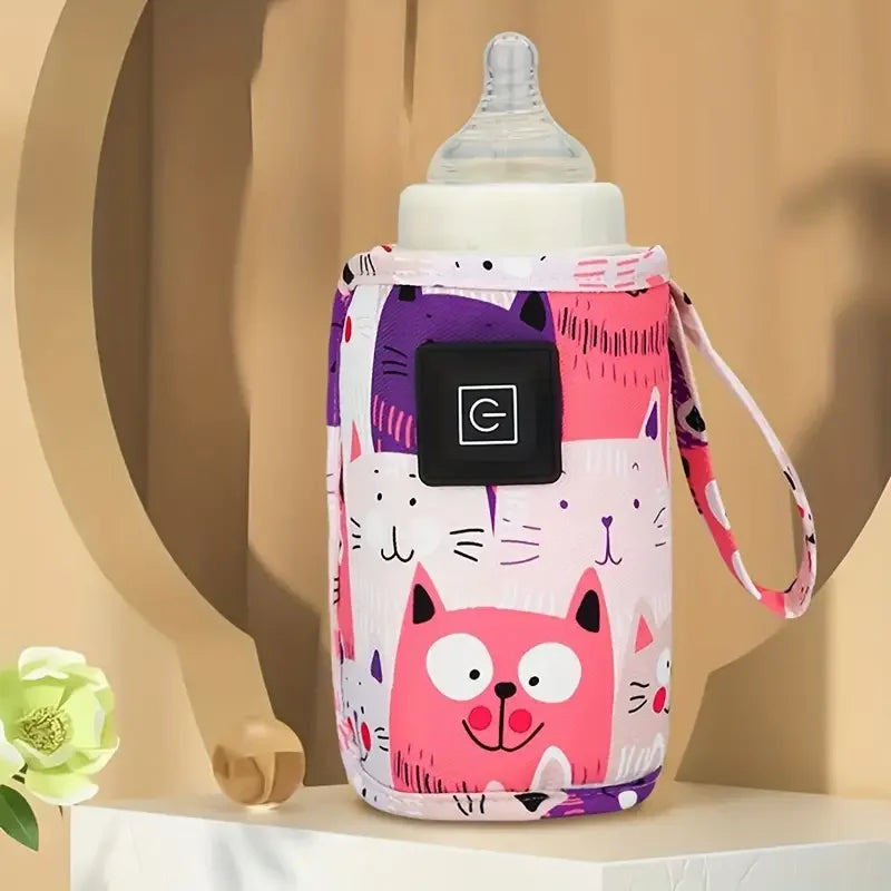 ChaChauffe-eau de lait USB, sac isotherme pour poussette de voyage, chauffe-biberon, chauffe-biberon portable,uffe-eau de lait USB, sac isotherme pour poussette de voyage, chauffe-biberon, chauffe-biberon portable,