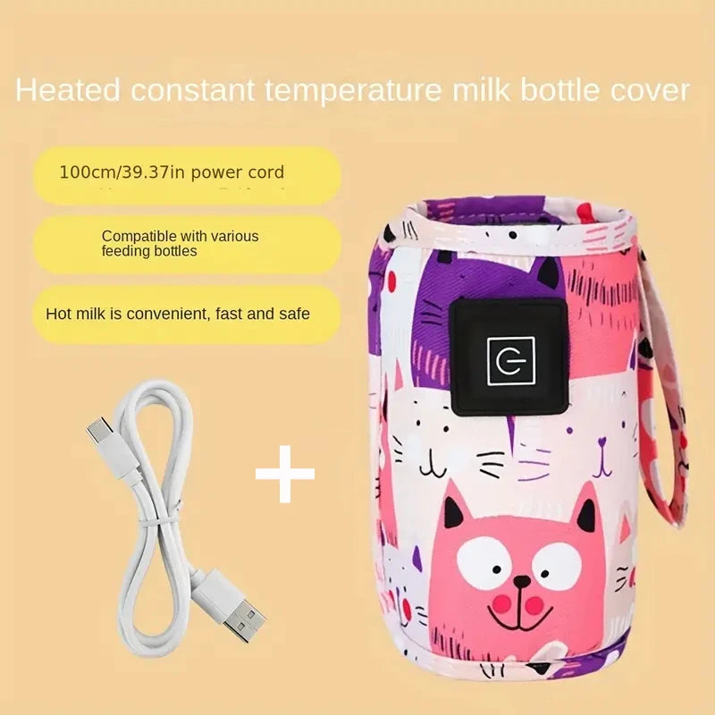  Garde-Chaleur du Lait USB, Garde-Chaleur pour Boissons au Lait à Chauffage Rapide, pour les sorties et voyage