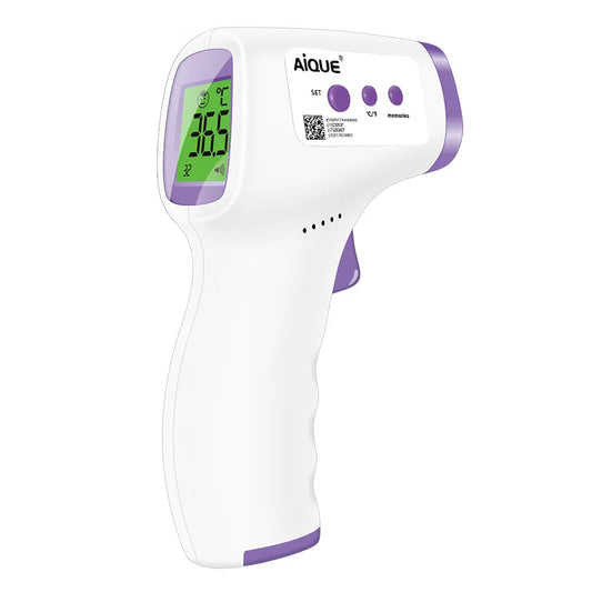 Thermomètre numérique infrarouge frontal Thermomètre médical pour bébé et enfant sans contact Thermomètre à outil de température de fièvre - éclat féminin