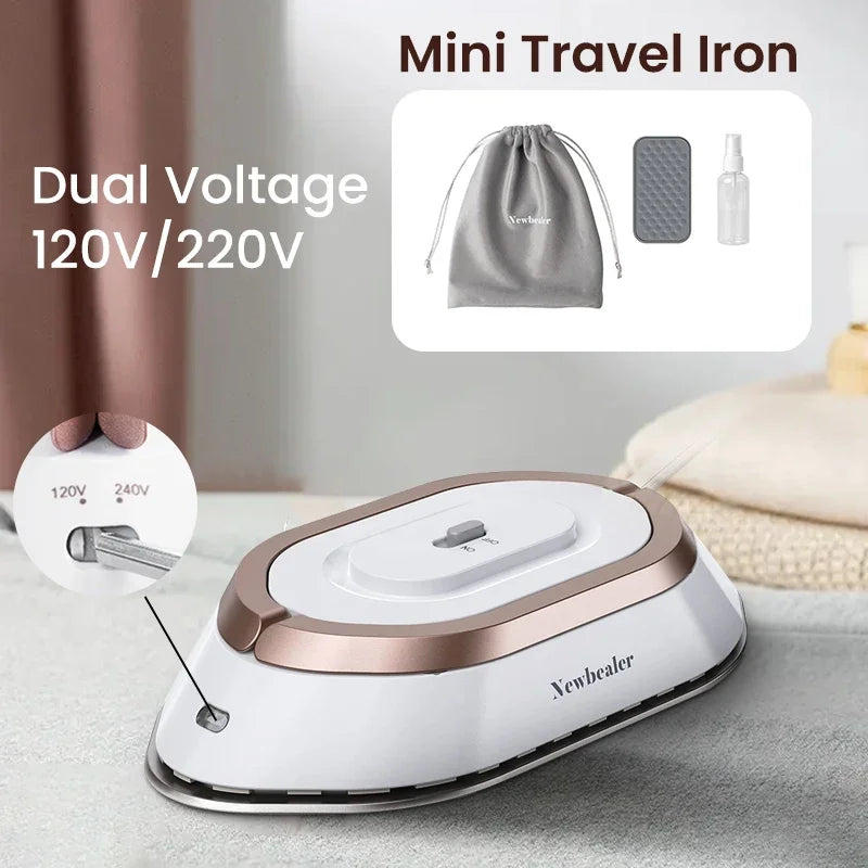 Mini fer à sec électrique portatif Portable, léger, voyage
