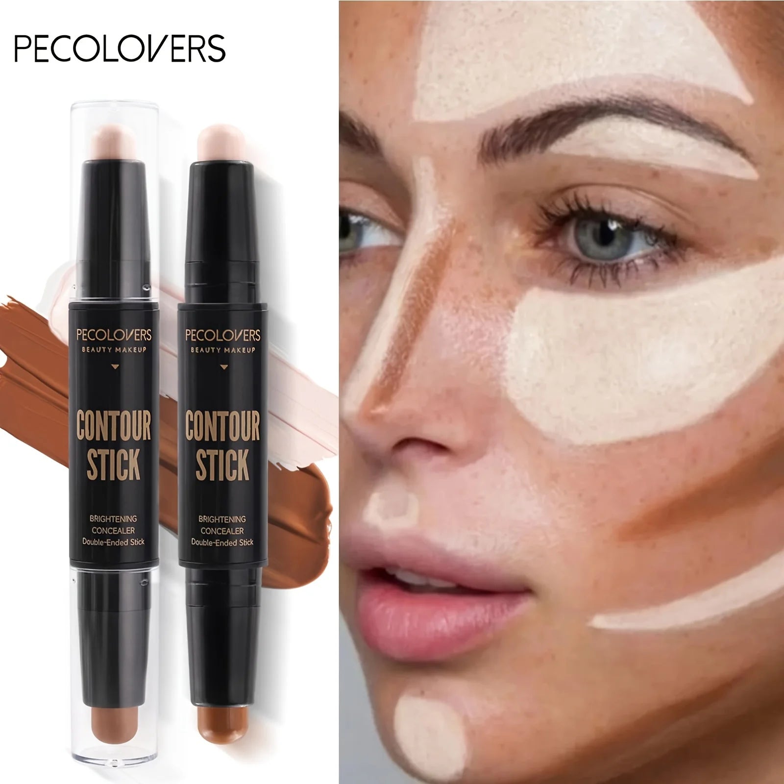 Contouring correcteur de teint Anti-Age  pour le visage - éclat féminin